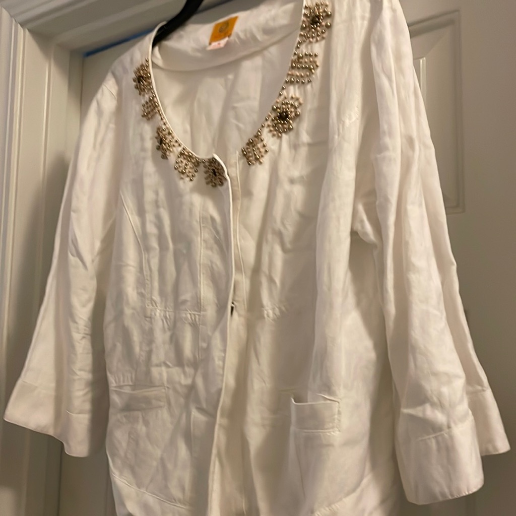 Ruby Rd. Linen Jacket 12